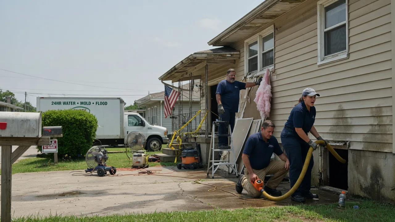 Water Damage Repair in Mineral Springs, PA near me